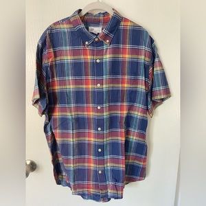 Gap Men’s Summer Button Down, Large